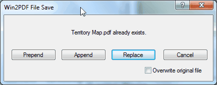 Initial append or prepend merge prompt